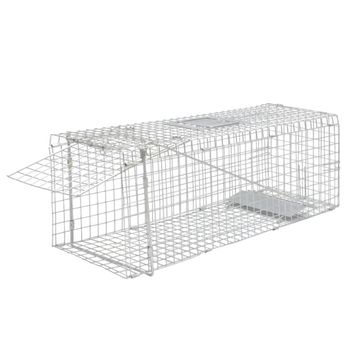 Trampa Para Animales Vivos Galvanizada 80 Cm