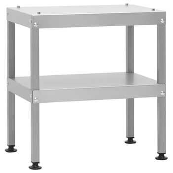 Mesa Para Horno Ahumador Acero Galvanizado 40x28x44,5 Cm