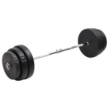 Mancuerna Curl Con Discos 90 Kg