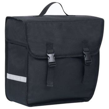 Bolsa Para Bicicleta Alforja Impermeable 21 L Negra