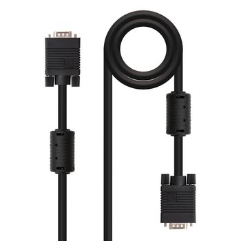 Nanocable Cable Svga Con Ferrita Hdb15/m-hdb15/m 20 M