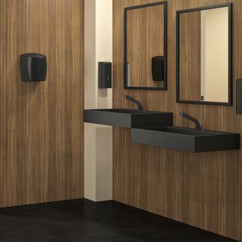 Lavabo Suspendido - Rectangular - 70 Cm - Acero Inoxidable Negro - Aqueduto