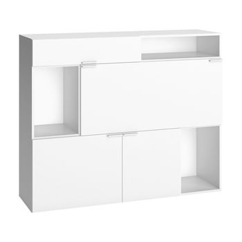 Tendedero De Ropa Plegable Con Cajón Para Pinzas 60 X 53 X 103 Cm