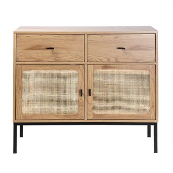 Mueble Estantería 3 Cajones Madera 60 X 40 X H 80.5 Cm con Ofertas en  Carrefour