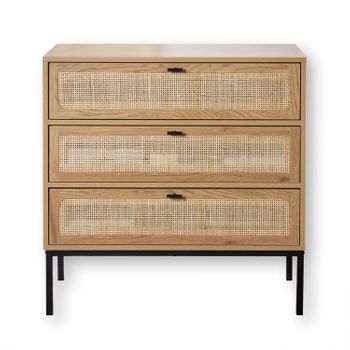 Mueble Estantería 3 Cajones Madera 60 X 40 X H 80.5 Cm con Ofertas en  Carrefour