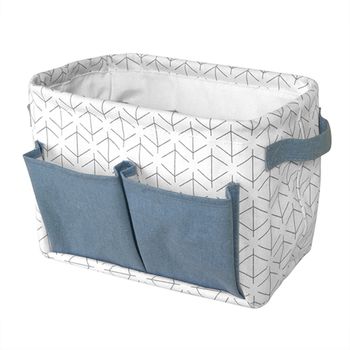 Cesta Multicompartimentos Blanco Azul