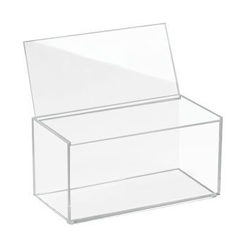 Caja De Almacenaje Con Tapa Grande Transparente