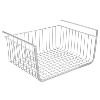 Cesta Colgante De Alambre Para Estantería York - L 25,4  X A 31,75  X H 14,5  Cm - Gris