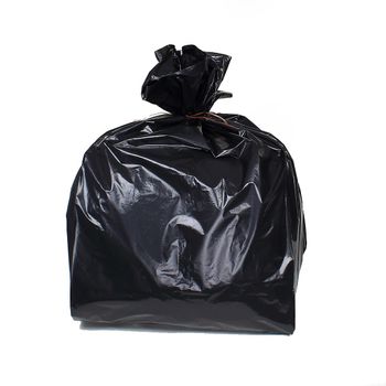 Bolsa De Basura De 100 Litros, Negra, De Polietileno, 82 X 87 Cm - Lote De 20