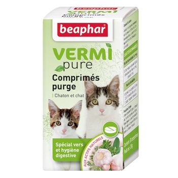 Beaphar Antiparasitario Interno Natural Para Gatos, 50 Comprimidos