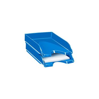 Bandeja Sobremesa Cep Plastico Azul 257x348x66 Mm