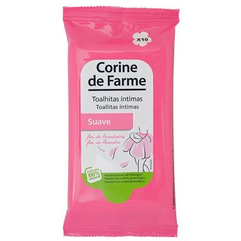 Corine De Farme Íntimas Toallitas Suaves 10 Uds