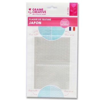 Placa De Textura Para Fimo - Japón