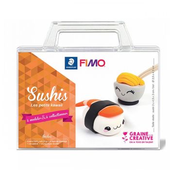 Figura Kawaii Sushi Fimo