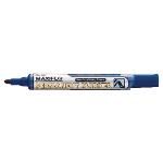 Pentel Marcador Permanente Maxiflo Trazo 4.5 Mm Punta Conica Tinta Base Alcohol Azul...