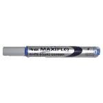 Pentel Marcador Pizarra Blanca Maxiflo Mwl-5s Trazo 2 Mm Punta Conica Azul Mwl5s-c