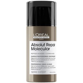 Mascarilla Sin Aclarado L´oreal Absolut Repair Molecular 100 Ml