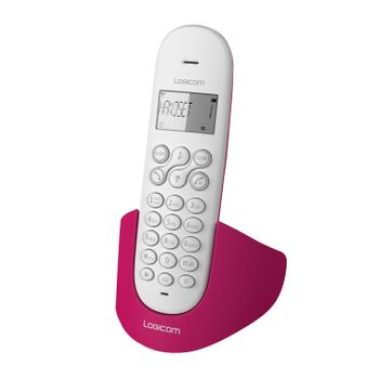 Telefono Inalambrico Logicom Luna Rojo Dect