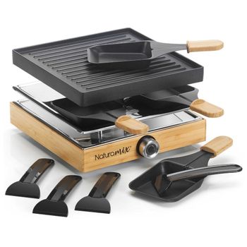 WEASY LUGA60 - Raclette y parrilla para 4 personas - 900W