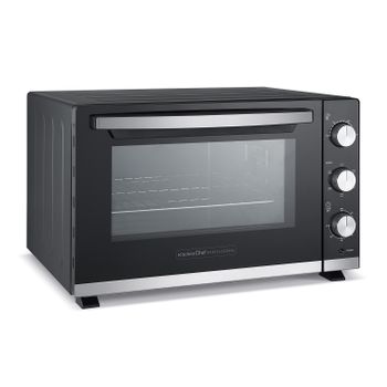 Horno Freidora De Aire Caliente 13 L Sin Aceite 8 Programas Temporizador,  Temperatura 40–200°c Negro 2500w Adler Ad6309