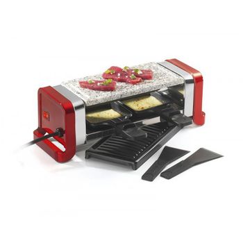 Kitchen Chef Maquina Raclette 2 Personas 350w Roja - Gr202-350r