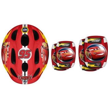 Casco Infantil Rodilleras y Coderas Avengers Talla 52-56 cm