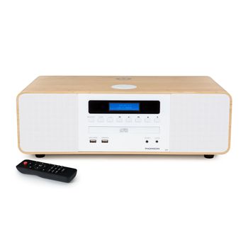 Radio Internet Wi-fi Y Digital Dab/ Dab+/ Fm, Bluetooth, Usb, Mando A  Distancia, Despertador Blanco Roadstar Ir-390d+bt/wh con Ofertas en  Carrefour