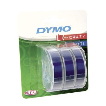 Dymo Cinta Tradicional 84774 9mmx3m Azul Blister 3 Unidades