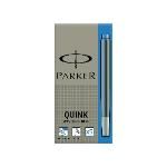 Parker Cartucho Tinta 5 Ud Azul Real Lavable S0116210