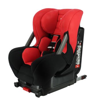 Silla de coche infantil, IsoFix, I-Size, 100-150 cm, 10 posiciones, Protecciones laterales, Lionfix Max