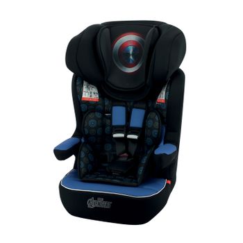 Silla De Coche Para Bebe Imax Grupo 1/2/3 (9-36kg) Con Proteccion Lateral Y El Reposacabezas Ajustable -captain America