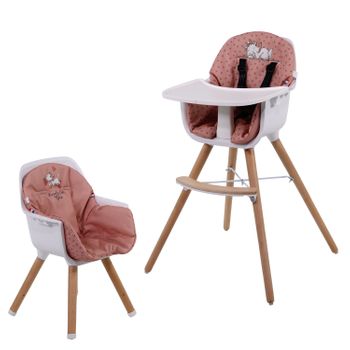 Trona Para Bebe , Convertible En Silla - 2 En 1 - Doble Bandeja, Trona  Evolutiva - Tronas De Bebe - Trona Convertible - 6 Meses - 20 Kg-  Pinguin,bebelissimo con Ofertas en Carrefour