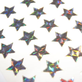 Pegatinas De Estrellas Holográficas