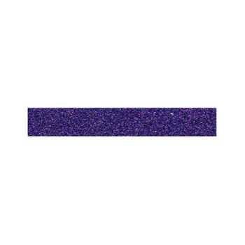 Cinta Adhesiva - Morado - Purpurina - Reposicionable - 15 Mm X 5 M