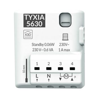 Receptor Para Persiana Enrollable Conectada - Tyxia 5630 - Delta Dore