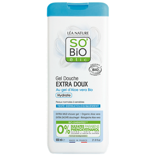 So'bio Étic Gel Ducha Extra Suave Hidratante Aloe Vera Bio 650 Ml