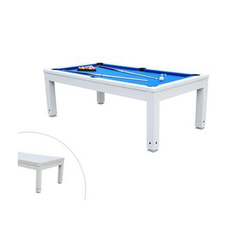 Mesa multi-juegos Denver: billar + ping-pong Denver – Concept-U