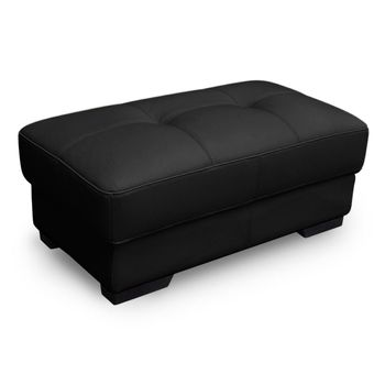 Puf Metropolitan  100x54x43 Cm Color Negro Venta-unica