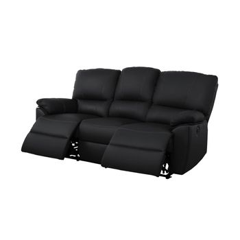 Sofá Relax Marcis  200x96x98 Cm Color Negro Venta-unica