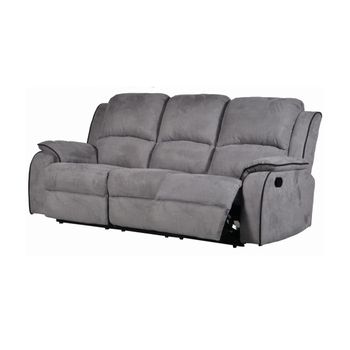 Sofá Relax Hernani  210x96x99 Cm Color Gris Venta-unica