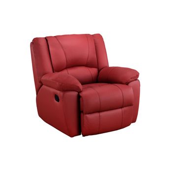 Sillón Relax Aroma  102x99x97 Cm Color Rojo Venta-unica