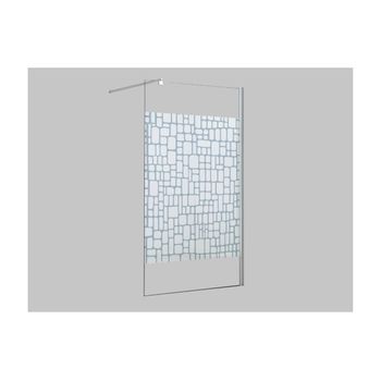 Mampara Ducha Italiana Laura  120x0.6x190 Cm Color Transparente Vente-unique