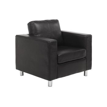 Sillón Clásico Ackley  86x75x77 Cm Color Negro Vente-unique