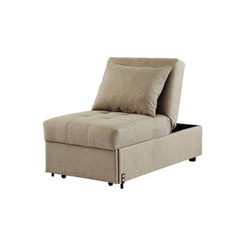 Sillón Cama Lesna  120x68x86 Cm Color Beige Venta-unica