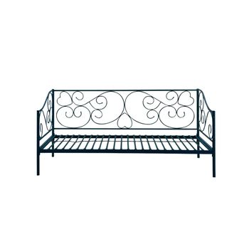 Estructura De Cama Extensible Metal Negra 80x130/200 Cm Vidaxl con Ofertas  en Carrefour