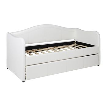 Cama Diván Mathilde  203x101x99 Cm Color Blanco Vente-unique