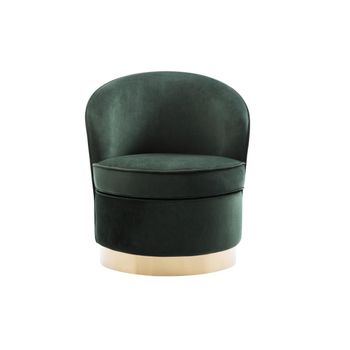 Sillón Clásico Sanela  62x63x76 Cm Color Verde Pino Vente-unique