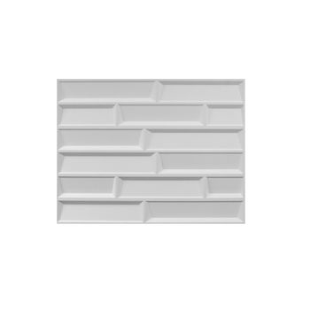 Panel De Pared Great  80x0.25x62.5 Cm Color Blanco Vente-unique