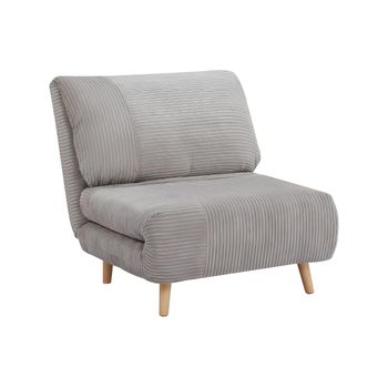 Sillón Cama Palula  88x81x83 Cm Color Gris Claro Vente-unique