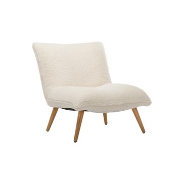 Sillón Clásico Pepita  77x90x81 Cm Color Blanco Venta-unica